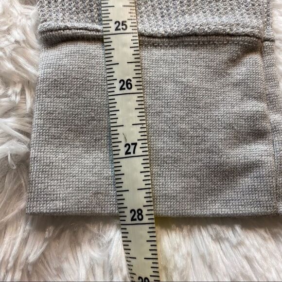 Vurt Gray Waffle Knit Thermal Crew Neck Shirt Size XL - Picture 9 of 9